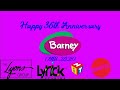 36 Years Of Barney 1988 2024