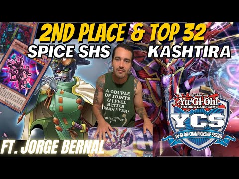 Yu-Gi-Oh! YCS Chile Top 32 Kashtira & 2nd place Spice SHS Puerto Rico Regional | ft. Jorge Bernal