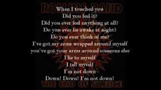 Rollins Band, You didn&#39;t need (with lyrics)