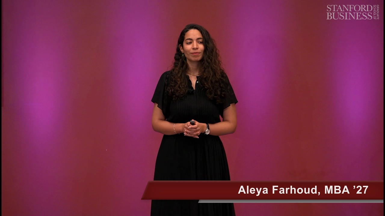 Taming Artificial Intelligence: Lessons for Sustainable AI  |  Aleya Farhoud, MBA ’27