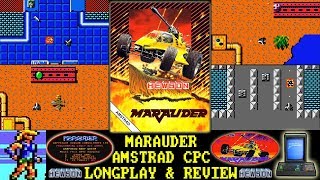 [AMSTRAD CPC] Marauder - Longplay & Review
