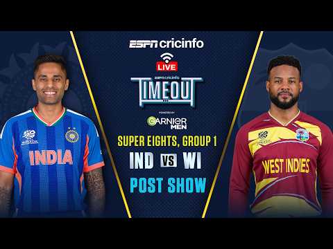 India vs West Indies Post-match LIVE  | T20 World Cup 2026 Super 8 | IND vs WI match review