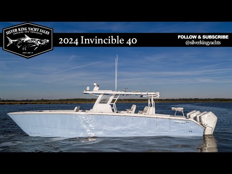 Invincible Boats 40 CAT Video Tour l 2024 Invincible 40 Catamaran For Sale By Silver King Yachts