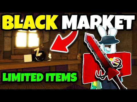 ALL BLACK MARKET LIMITED ITEMS In Fisch Roblox!