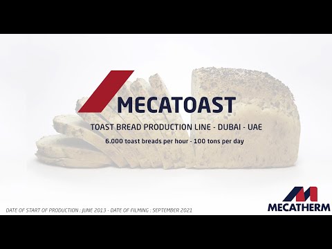 Mecatoast production line - Toast bread
