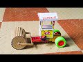 How To Make Road Roller At Home How To Make Road Roller With Cardboard Road Roller Tractor
