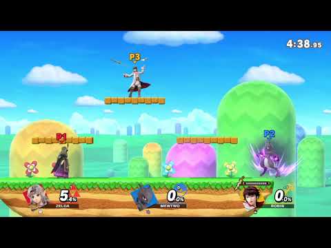 Super Smash Bros. Ultimate - 351 - Zelda vs Mewtwo vs Robin