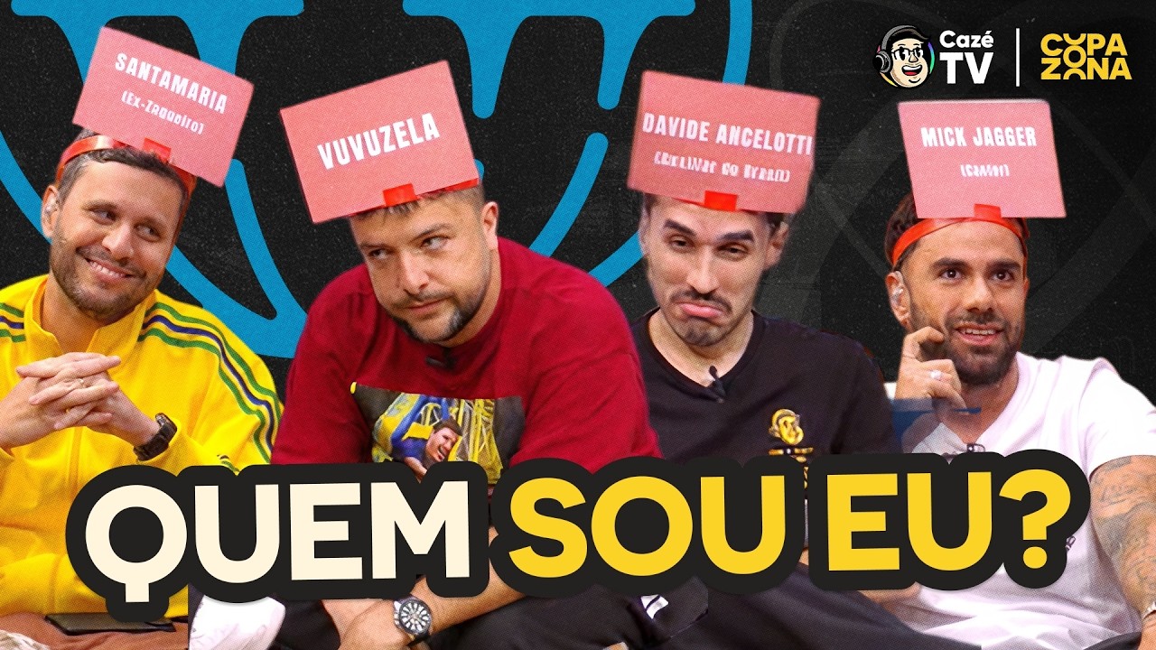 QUEM SOU EU? COM DONAN, IGOR, BRUNINHO, ALLAN STAG E A VUVUZELA VIVA! | COPAZONA