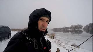 Зимняя рыбалка в калаче на дону