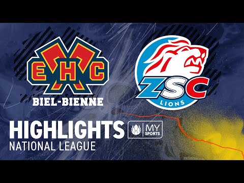 HC Bienne - ZSC Lions 0-1 (0-0; 0-1; 0-0)