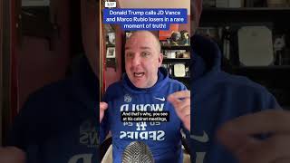 Donald Trump admits what we all knew about him. #trump #donaldtrump #jdvance 