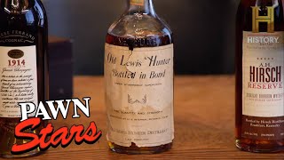 Pawn Stars Do America: $23,000 for PRESCRIPTION Whiskey Bottles?! (Season 2)