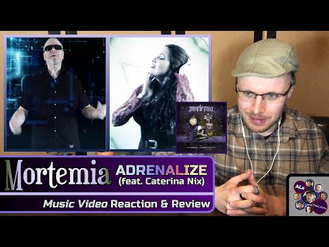 Reaction to...MORTEMIA: Adrenalize (feat. Caterina Nix) - Music Video
