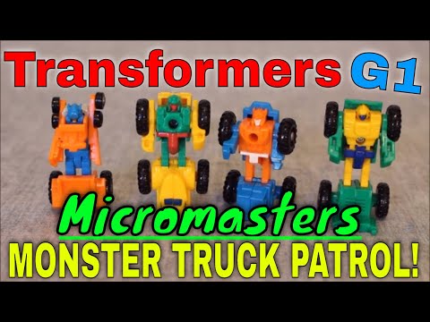 Transformers G1 Micromaster - Autobot Monster Truck Patrol - GotBot True Review NUMBER 556