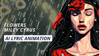 Flowers - Miley Cyrus (Animated Music Video)