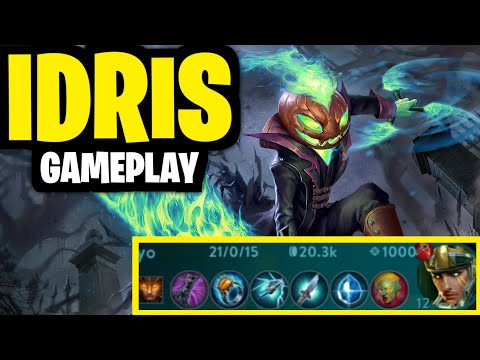 IDRIS HYBRID JUNGLE - SNIPE 8 PLAYER WITH CODE SYSTEM PART 11 | VAINGLORY 5V5 |