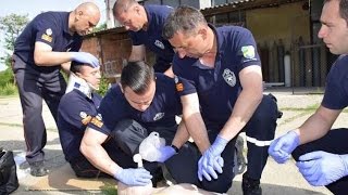 Macedonian Firefighters - First Response Training