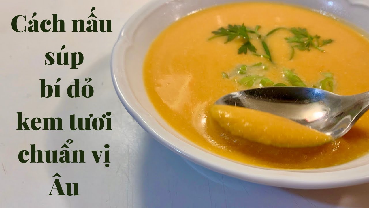 Súp Bí đỏ Kem Tươi