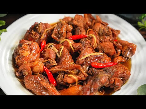 Gà Ram Gừng, Gà Kho Gừng làm theo cách này ngon không thể tả | Caramelized Chicken