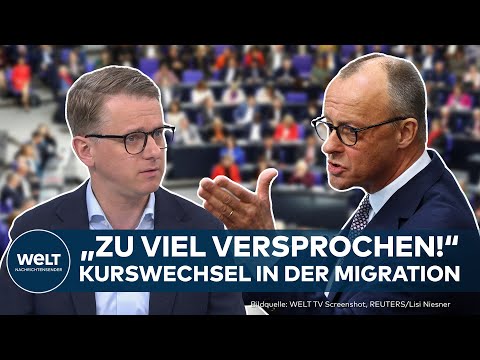 BERLIN: Friedrich Merz will unter 100.000 Asylanträge – Carsten Linnemann im WELT-Gespräch!