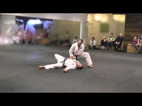 Einstep-Sparring Großmeister Stefan Roitner, 6. Dan