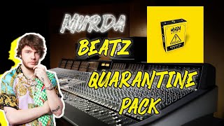 Video thumbnail for MURDA BEATZ Quarantine Drum Kit | Making a CRAZY beat In FL Studio 20 by Dash Stratton