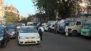 A Busy Road Near August Kranti Maidan, Mumbai