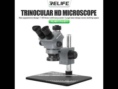 Kính hiển vi 3 mắt RELIFE RL-M5T Pro-B11 (kèm đèn led)