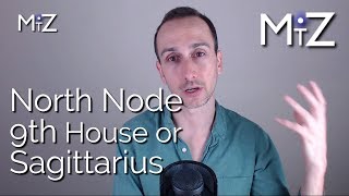 North Node 9th House or Sagittarius / South Node 3rd House or Gemini (Rahu & Ketu)