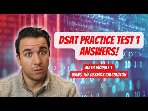 Digital SAT Prep 2023📚 - Practice Test 1, Math Module 1