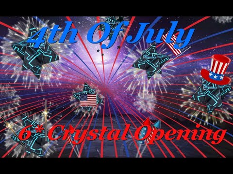 4th of July  6* Crystal Opening