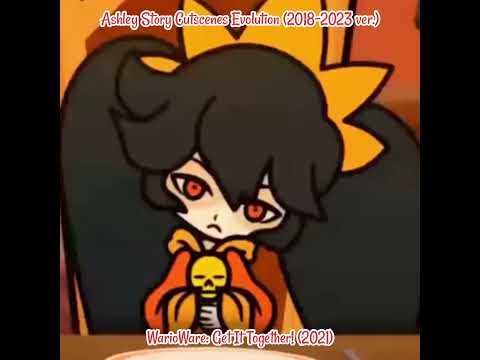 Ashley Story Cutscenes Evolution - from WarioWare Gold to WarioWare: Move It!