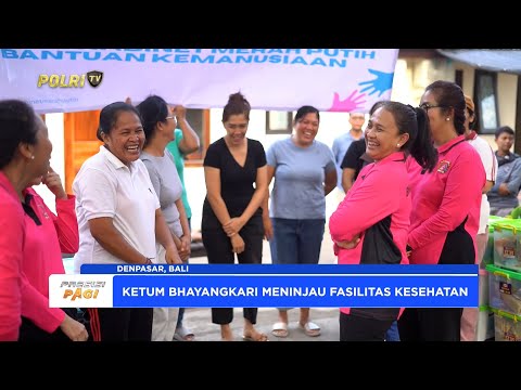 KETUA UMUM BHAYANGKARI SALURKAN BANTUAN UNTUK MASYARAKAT TERDAMPAK BANJIR DI BALI