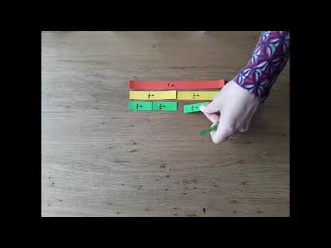Comprendre les fractions - CM1 -