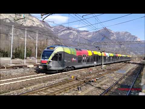 ETR.170 IN TRANSITO A PERI (VR) LINEA DEL BRENNERO. VEN. 3 - 3 - 2023.