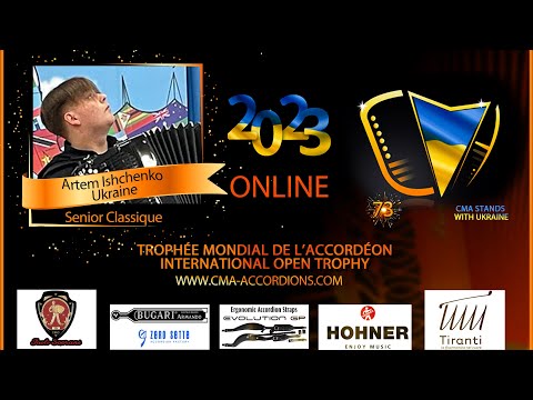 Senior Classique - Round 1 - Ishchenko Artem (Ukraine) - www.cma-accordions.com