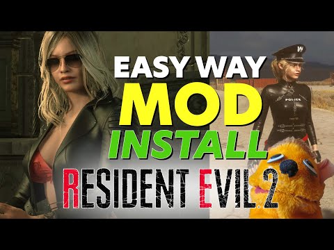 How to Install Resident Evil 2 Mods in ONE CLICK