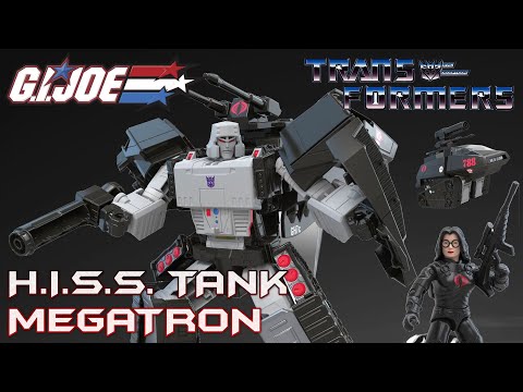 Transformers Collaborative: G.I. Joe Mash-Up, Megatron H.I.S.S. Tank and Baroness