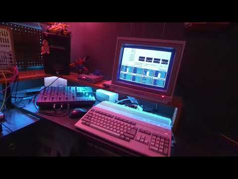 Down and Out in the Underground Labyrinth - Amiga 500 Chiptune / Synthwave / Space Disco Hybrid