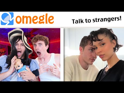 we went on omegle as NARA SMITH AND LUCKY 😭