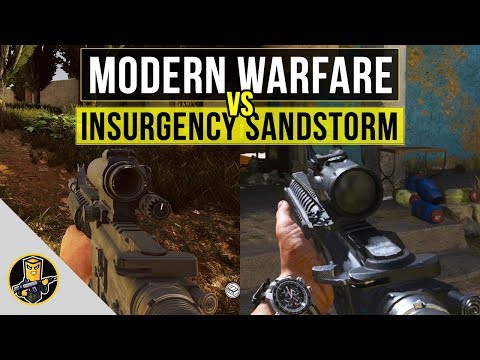 Modern Warfare VS Sandstorm - Where I'm at with Both Games!