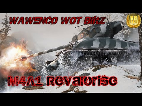 M4A1 Revalorise 2 Masteries Feat P3TRUS4K WoT Blitz