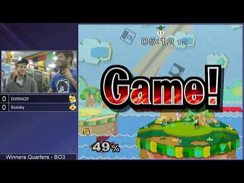 GSS 115 SSBM - GWM420 (Fox) vs. Scooby (Sheik) - Melee WQF