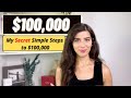 How I SAVED & INVESTED My Way to $100K BY 25 | Living in NYC for $275!? | VIVAIA