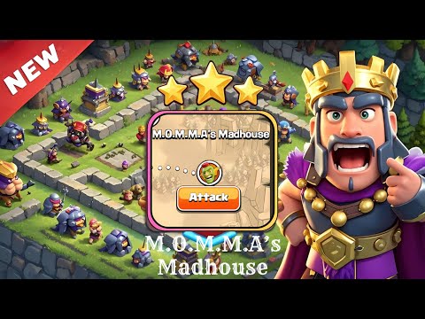 How to defeat/3star MOMMA madhouse in Clash of Clans #coc #gaming