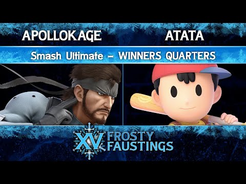 Frosty Faustings XV 2023 Winners Quarters - ApolloKage (Snake) vs ATATA (Ness) - Smash Ultimate
