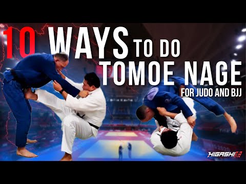 10 ways to do TOMOE NAGE for Judo and BJJ