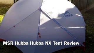 MSR Hubba Hubba NX Tent Review Part. I