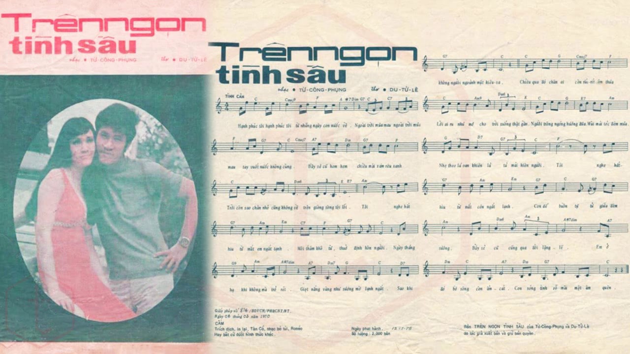 Tờ Nhạc Xưa Trước 1975