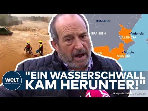 SPANIEN: Schwere Unwetter mit Sturzfluten im Süden! "Ein Haus ist verschwunden!" Tote und Vermisste!